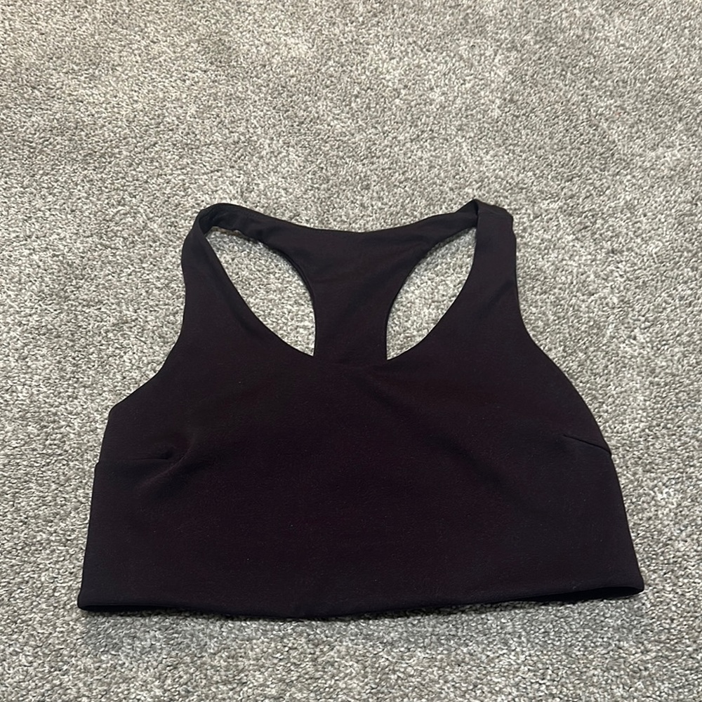 Zella‎ dark plum purple sports bra size small